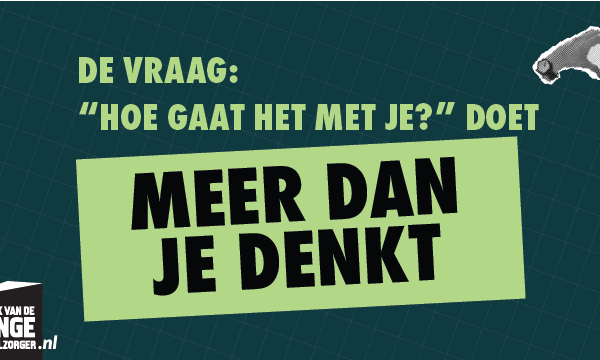 Week van de Jonge Mantelzorger: van erkenning naar actie