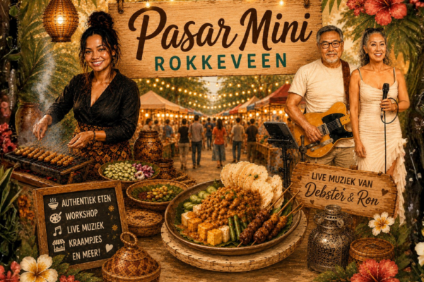 Zoetermeer: Pasar Mini Rokkeveen, een middag vol cultuur, muziek & lekkers!